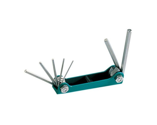 Eclipse Tools 800-124 7 Pc Folding Hex Key Set - Metric