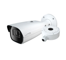 Speco O4BLP2M 4MP License Plate Recognition IP Camera with Junction Box, NDAA Compliant, 8-32mm Lens