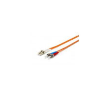 West Penn FI-2002-3ST/LC Duplex ST to LC Assemblies, Orange, 3 Feet