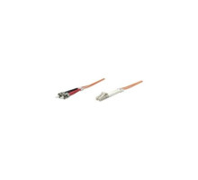 Intellinet 472692 Fiber Optic Patch Cable, Duplex, Multimode