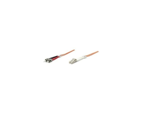 Intellinet 472692 Fiber Optic Patch Cable, Duplex, Multimode