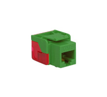 ICC IC1078L6GN EZ CAT 6 Keystone Jack, Green