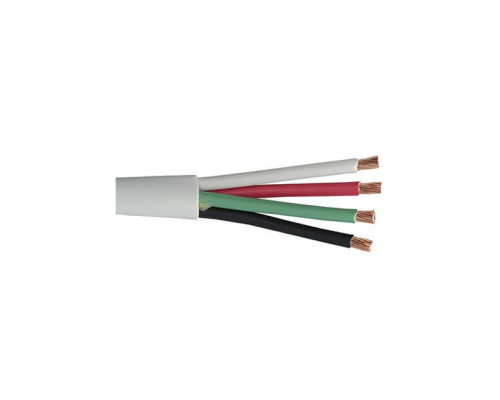 Security Dynamics SP16-4-65STR-500 16 AWG 4 Conductor 65 Strand BC 500 Feet, Pull Box White, Blue