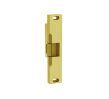 Folger Adam 310-4-24D-606-LCBMA Fail Secure Fire Rated Electric Strike with Latchbolt and Locking Cam Monitor with Auxiliary Switch in Satin Brass