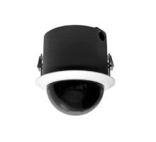 Pelco SD4E29-F1-X 540 TVL In-Ceiling Indoor Clear Network IP PTZ Camera, 29X Lens, Black