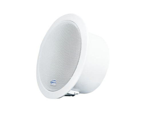 Speco SPIPC6AM 15W IP Ceiling Speaker with Mic Input