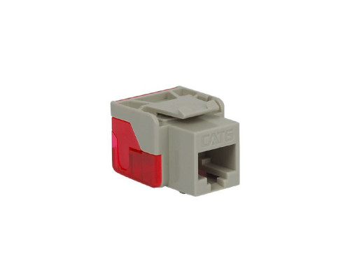 ICC IC1078L6GY EZ CAT 6 Keystone Jack, Grey