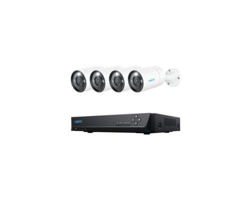 Reolink RLK8-1200B4-A 4 Camera 12MP PoE Surveillance Kit