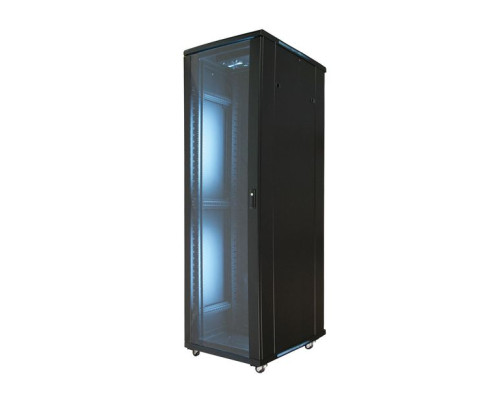 VMP EREN-42E1K 42U 19' Equipment Rack Enclosure, Black