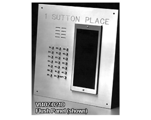 Alpha VI402-186D 186 Buttons VIP Panel Flush With Directory