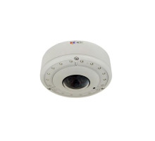 ACTi B76A 12 Megapixel Outdoor Network IR 180°-360° Panorama View Camera, 1.65mm Lens