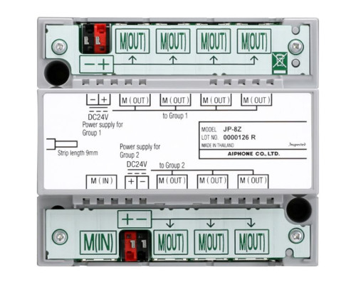 Aiphone JP-8Z Distribution Adaptor for JP Series Sub Masters