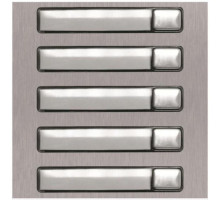 Alpha NX3150 5 Buttons Nexa Panel Module-Stainless Steel