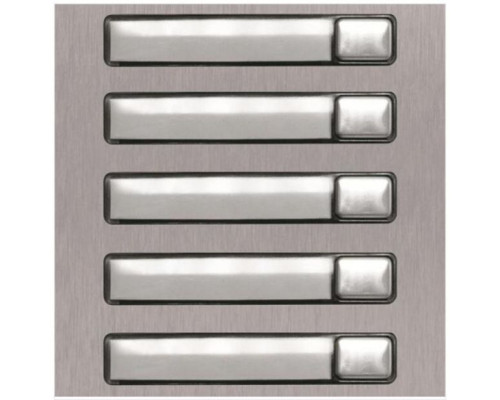 Alpha NX3150 5 Buttons Nexa Panel Module-Stainless Steel