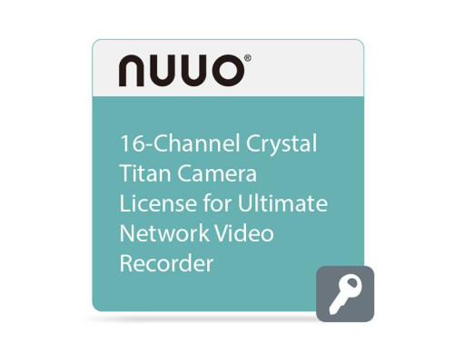 NUUO CT-CAM-ULT 16 16 ch Crystal Titan NVR Ultimate camera license