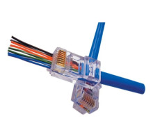 Platinum Tools 202003J EZ-RJ45(tm) Cat 5/5e Connectors, Jar of 100.