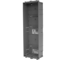 Alpha CE630 3 Module/1 Wide Flush Back Box