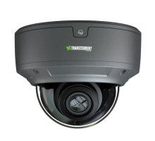 Vitek VTD-TND8RMA3B 8 Megapixel 4K Outdoor Network IR Vandal Dome Camera, 2.8-12mm Lens, Charcoal