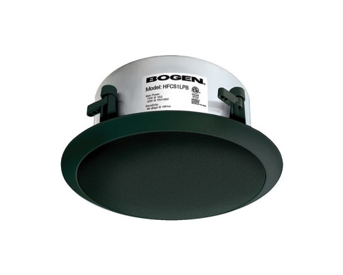 Bogen HFCS1LPB High-Fidelity Ceiling Speaker (Black)