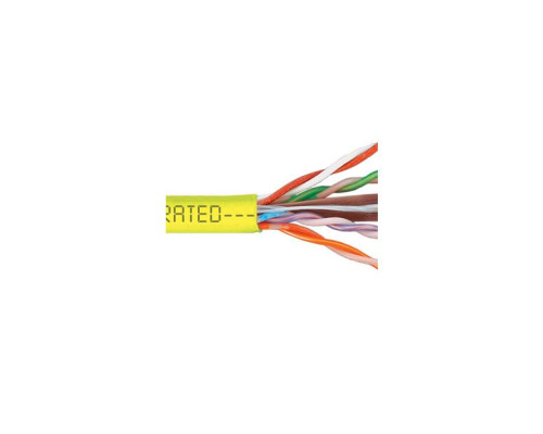 ICC ICCABP6VYL CAT6 500MHz UTP/CMP Yellow Copper Premise Cable 1000 ft