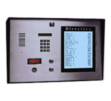 Alpha TE7210NP-LCD Tel-Entry Master Surface Mount Stainless Steel