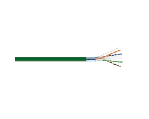 Kramer BCLS-23GR-5 CAT 6 F/UTP 23AWG 400MHz Bulk Cable, 1640 Feet, Green