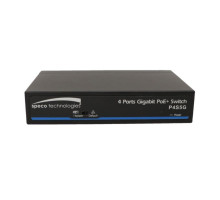 Speco P4S5V Gigabit Network Switch 5-Port Gigabit Network Switch (4 ports PoE, 1 port uplink)