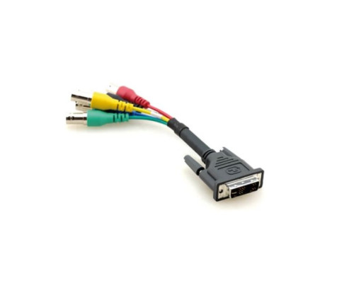 Kramer ADC-DMA-5BF-1 DVI-A to 5 BNC Male to Female Adapter Cable, 1 Feet