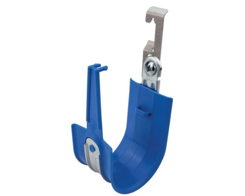 Platinum Tools HPH48W-25BL 3' Batwing Clip HPH J-Hook, Blue, Size 48, 25/Box