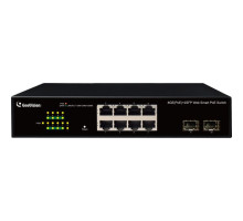 Geovision 84-APOE81C-001U GV-APOE081C 8-Port Gigabit 802.3at Easy Web Smart PoE Switch