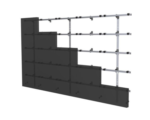 Peerless-AV DS-LEDUNV1200-3X3 Kitted Series Universal DvLED Mounting System For Latching Displays (3x3)