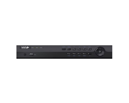 InVid UD4A-8 8 Channel + 2 Bonus IP Channel (Up to 10 Cameras Total) Digital Video Recorder, No HDD