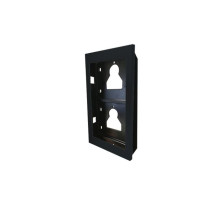 Comelit UT9162B Flush-Mounted Frame, 2 Ultra Modules, Black