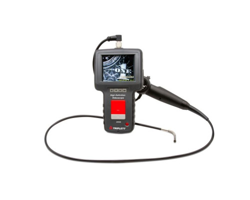 Triplett BR500 3.5' High Definition Articulating Videoscope, 6mm camera