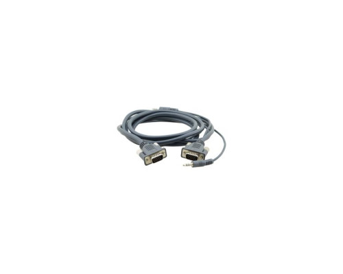 Kramer C-MGMA-MGMA-12 Molded 15-pin HD(Male-Male) Flexible Cable with Audio (12')