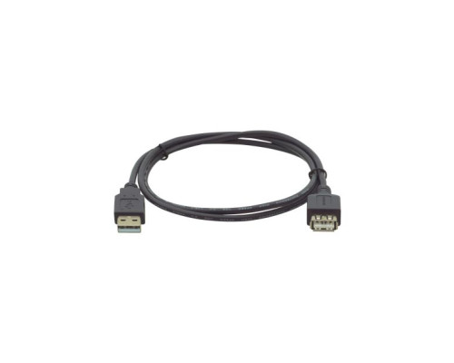 Kramer C-USB-AAE-1 USB 2.0 A Male to A Female Extension Cable, 1 Feet