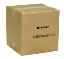 Kramer C-USB3-MicroB-15-C-B Cable USB3.0 Micro B Male to Type A Male 15 Feet