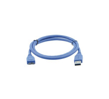 Kramer C-USB3-MicroB-3 USB 3.0 A Male to Micro-B Male Cable, 3 Feet