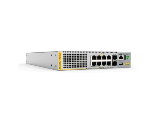 Hanwha Vision AT-x530L-10GHXm-10  8 x 1/2.5/5 Gigabit Ethernet PoE++  Switch