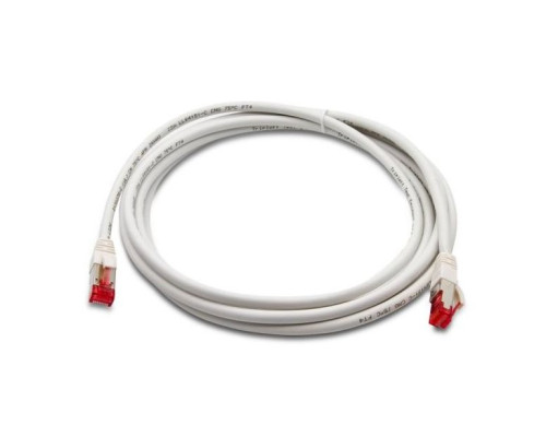 Triplett CAT6A-10WH CAT 6A 10GBPS Professional Grade, SSTP 26AWG Patch Cable 10' White