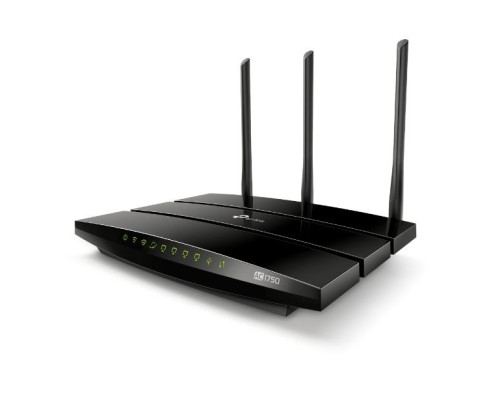 TP-Link ARCHER C7 Wireless Dual Band Gigabit Router/ AC1750 Dual-Band Wi-Fi 5 Router - Black