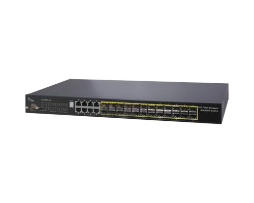 Interlogix GE-DSSG-244 24-Port Gigabit Stackable Managed Fiber Switch