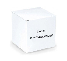 Cantek CT-W-3MP-LAVF2812 1/2.7' 3 Megapixel Auto-Iris CS Mount, 2.8-12mm