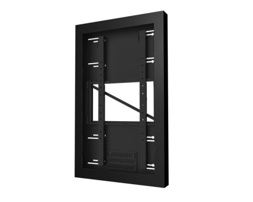 Peerless-AV KIP649-35D-RAL9007-DIV On-Wall Kiosk Portrait Enclosure for 49