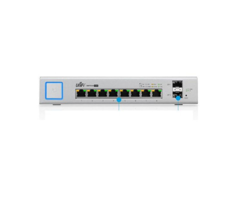 Ubiquiti US-8-60W UNIFI Switch 8 Port 60W 4 Ports PoE