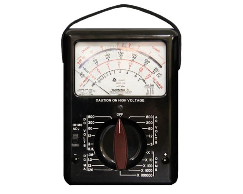 Triplett 3030-NIST 3030 Analog Multimeter with Certificate of Traceability to N.I.S.T.