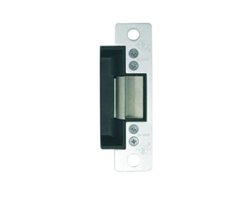 Adams Rite 7100-519-626-00 Electric Strike 24VDC Monitored / Fail-Secure in Satin Chrome, 1-1/16