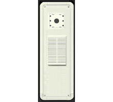 Alpha TTVM0W 0 Button Video Panel-White-Flush