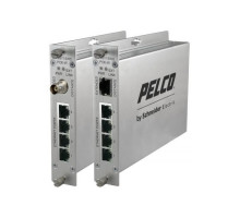 Pelco EC-4BY1SWUPOE-W EthernetConnect 4-Port Self Managed POE Switch Ch