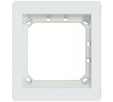 Alpha MT1W 1Hx1W Module Panel Frame - White